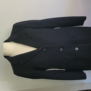 J. Crew Black Pea Coat